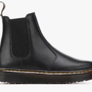 Dr. Martens Black Leather Chelsea Boots